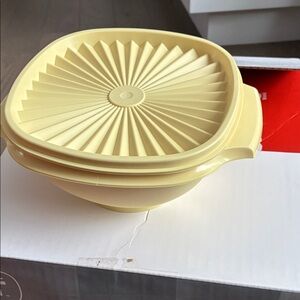 Tupperware Cream Storage Bowl